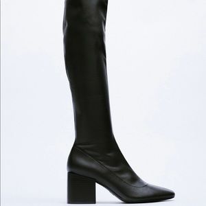 Zara brand NEW over the knee boots.